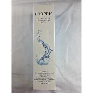 DROPPIC Refrigerator Water Filter YN-LT001 For LG & For Kenmore Select Models